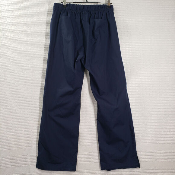 Blackstar Scrub Pants Womens XL Blue Bottoms Drawstring Elastic Waist Pockets - Picture 2 of 16